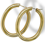 Aurelia Oval Hoops