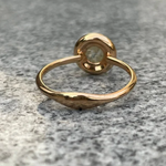 Salt & Pepper Rose Cut Engagement