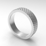 Custom Diamond Men's Band