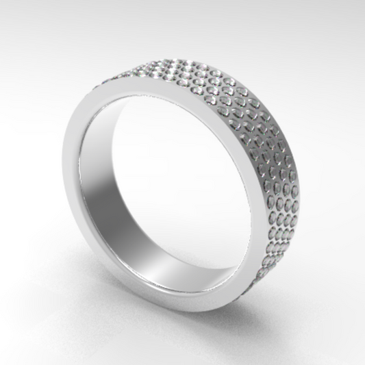 Custom Diamond Men's Band