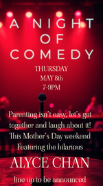 COMEDY NIGHT MAY 8th