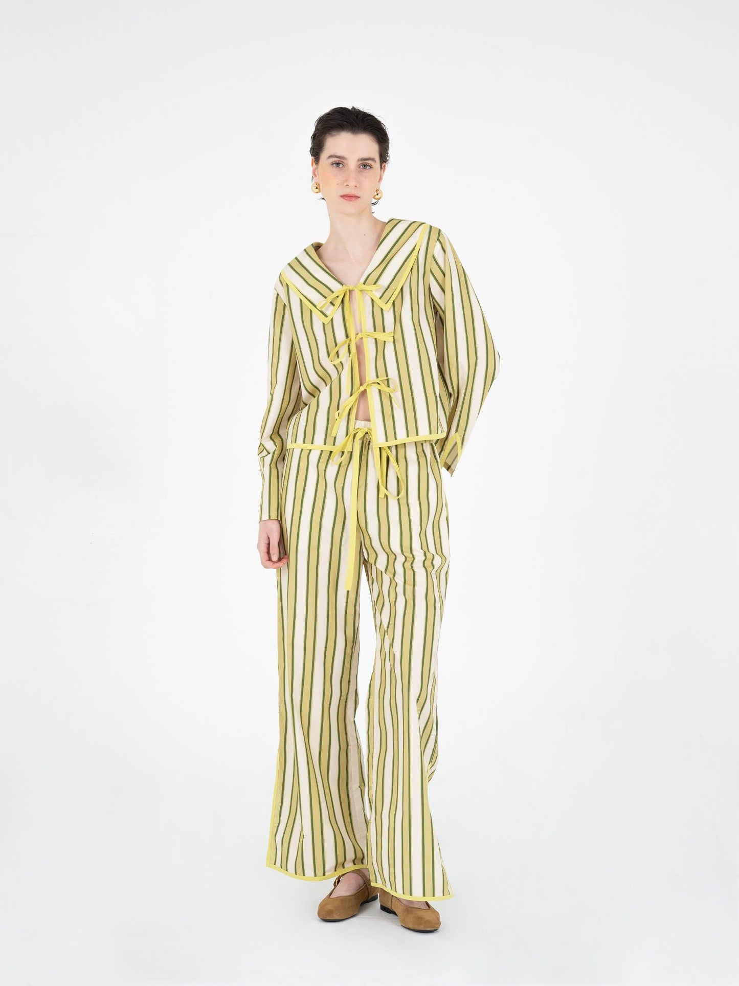 Spring Blizzard Striped  Shirt