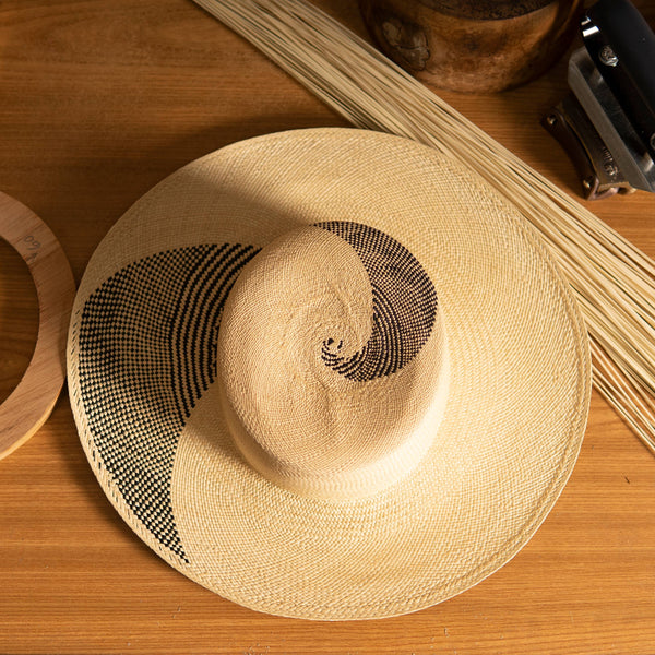 Spiral - Limited Edition Wide Brim Summer Panama Hat