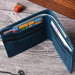 Leather Wallet,  Bifold Wallet, Handmade Wallet