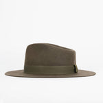 Olive Green Festival  Fine Wool Hat