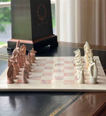 Africa Soapstone Carved Chess Set