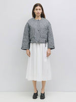 The Rochelle Jacket | Quilted Gingham Jacket