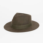 Olive Green Festival  Fine Wool Hat