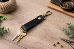Genuine Leather Keychain - Customize