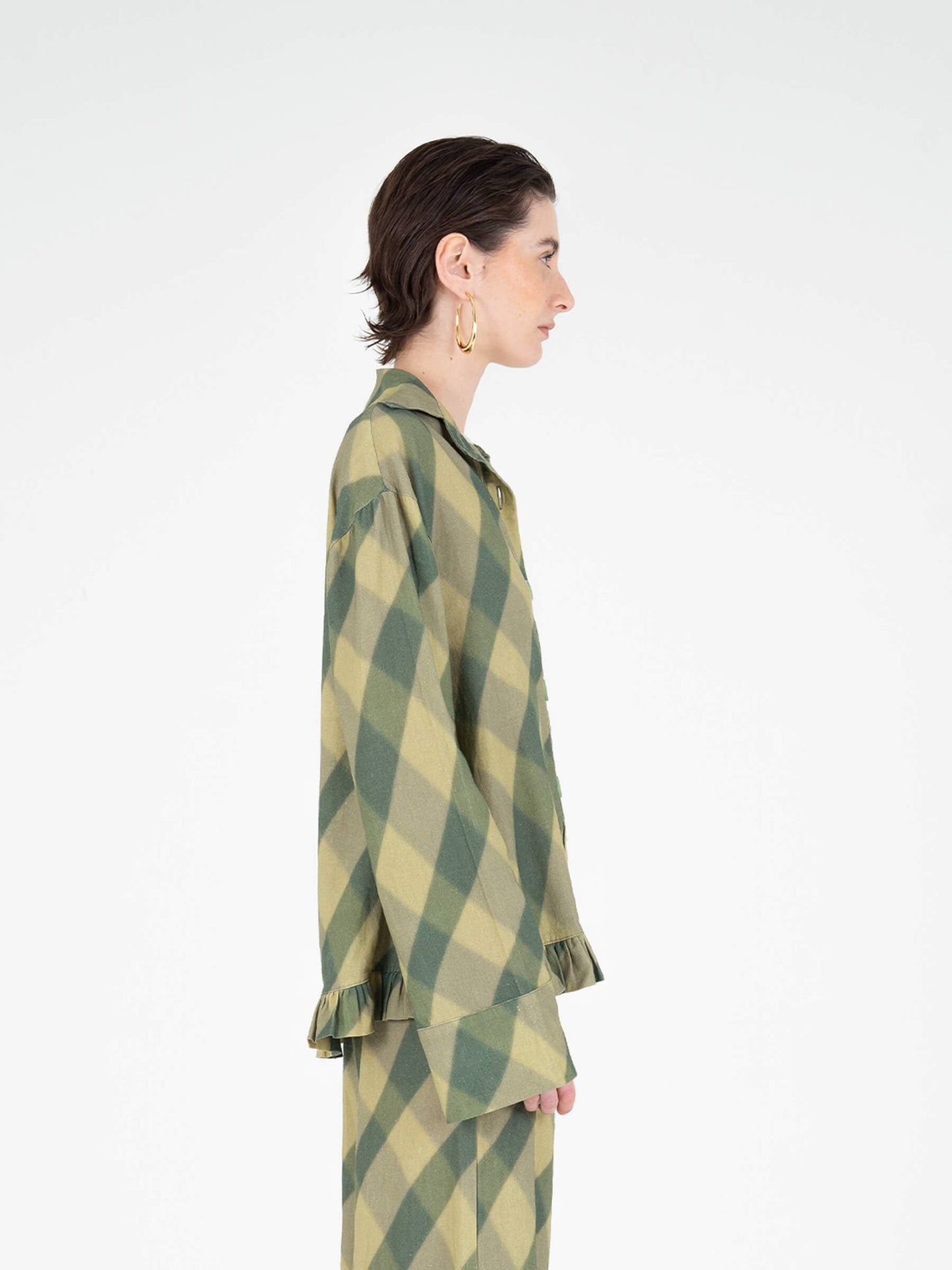 Annapurna Green Rhombus Shirt