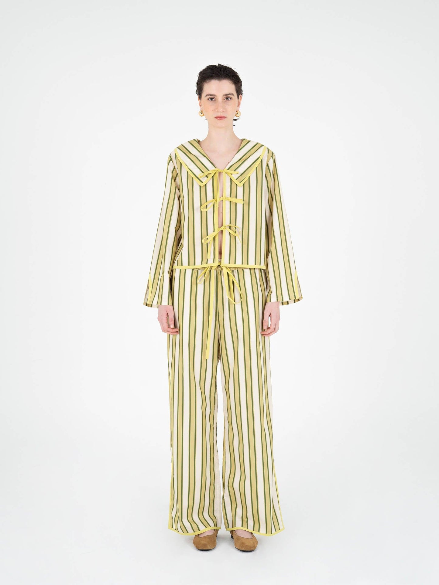 Spring Blizzard Striped  Shirt