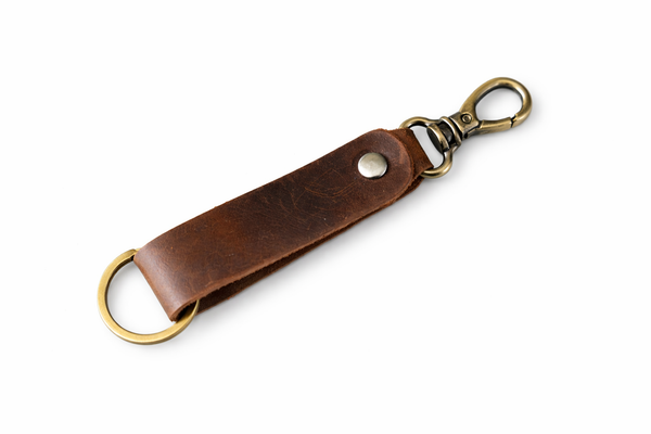 Genuine Leather Keychain - Customize