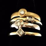 Well Rounded Bezel Diamond Ring
