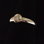 Well Rounded Bezel Diamond Ring