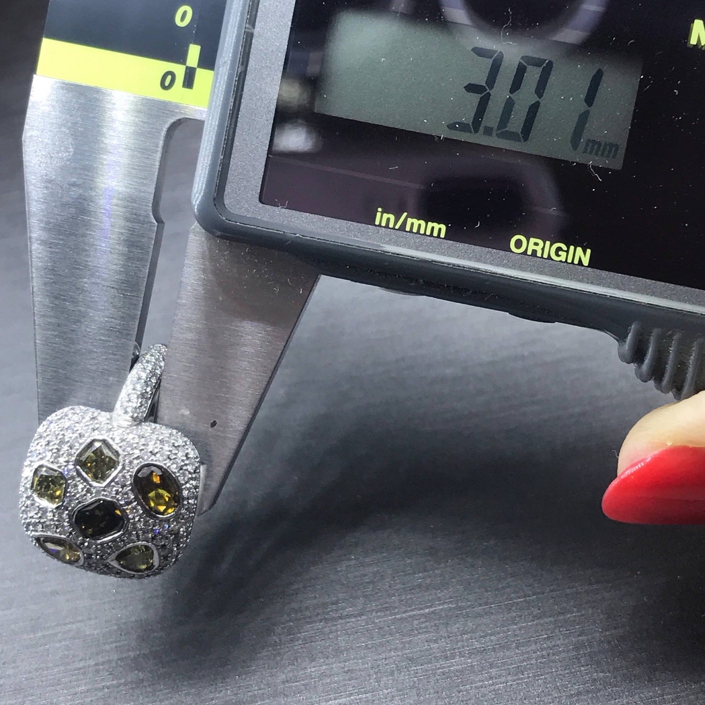 Honeycomb Diamond  Ring