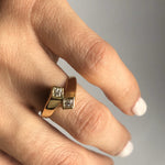 Friend & Lover Two Stone Ring