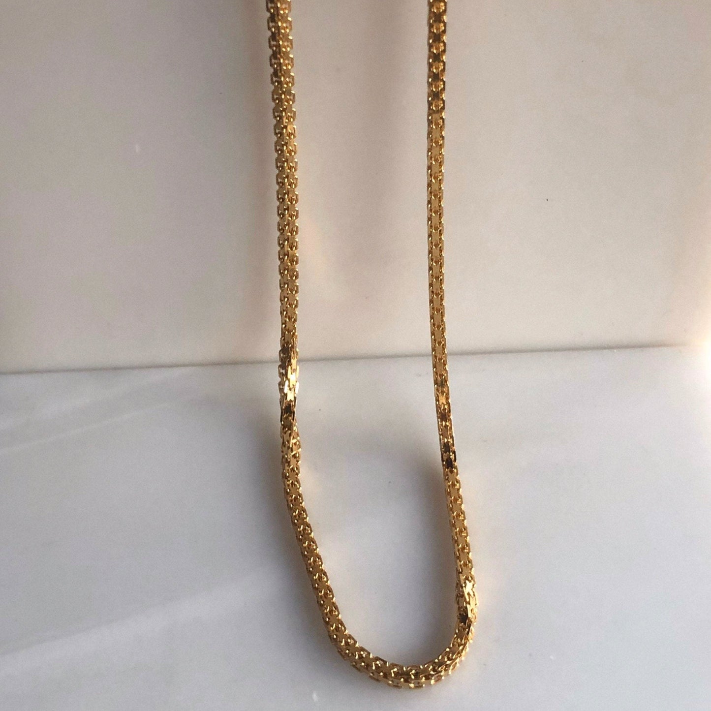 Chunky Box Chain Gold