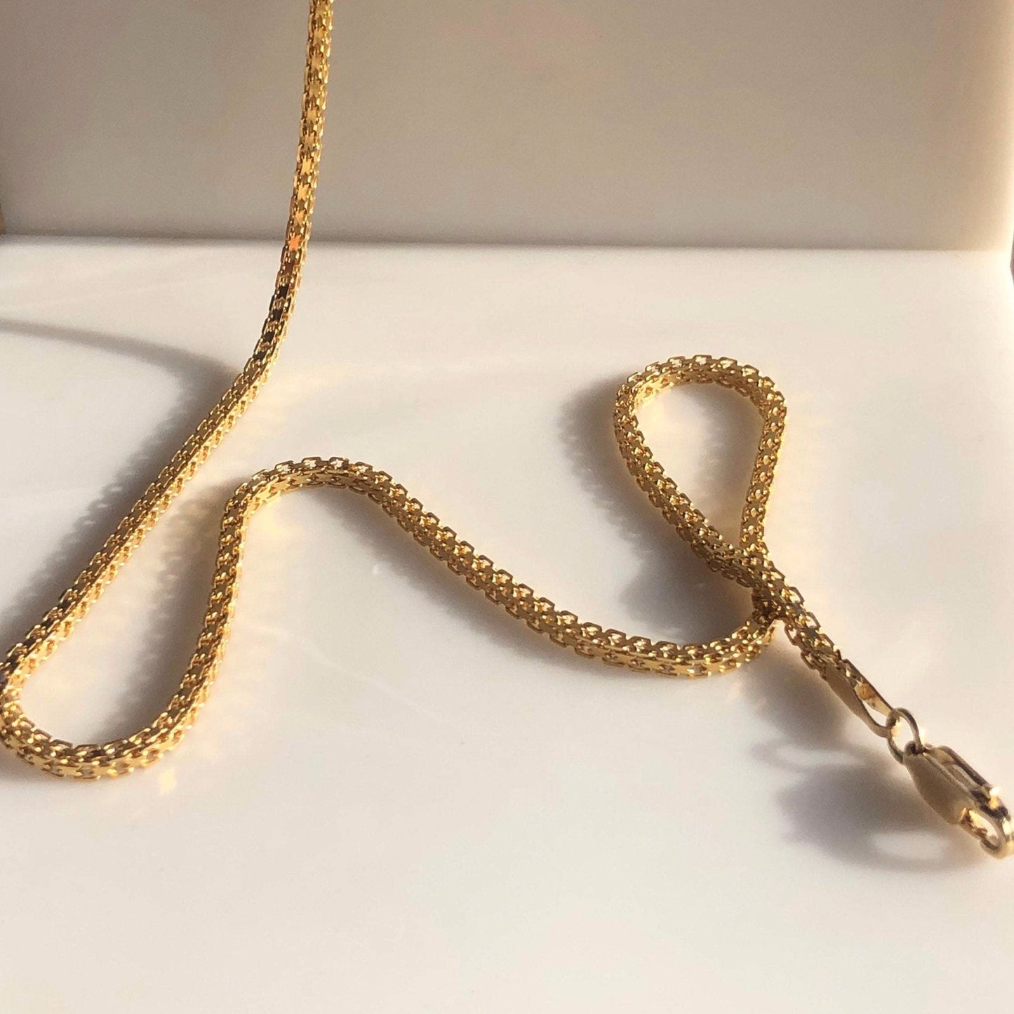 Chunky Box Chain Gold