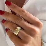 Chunky Trillion Diamond Band