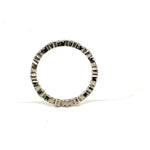 Full Eternity Floral Diamond Band