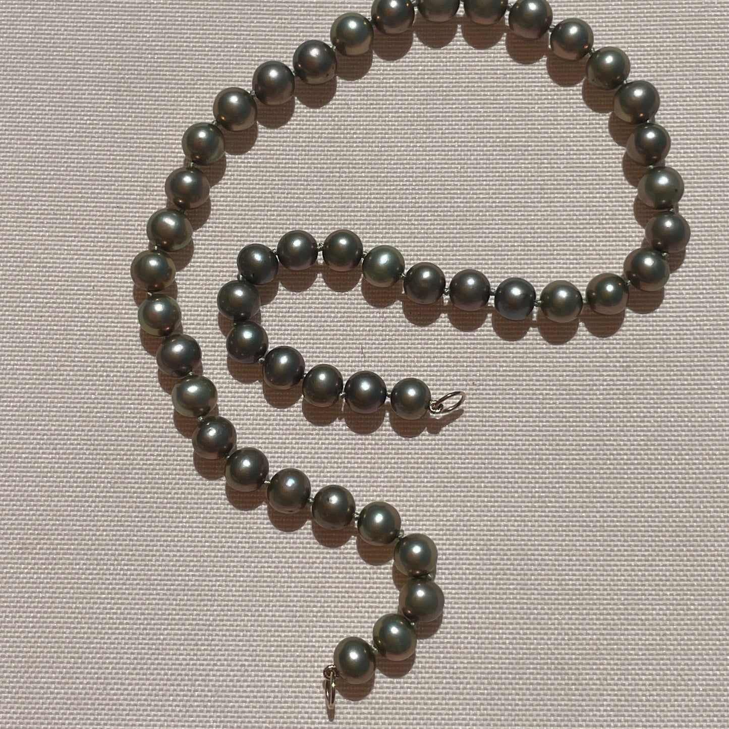 Olive Green Pearls