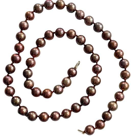 Toffee Brown Pearls