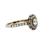 side profile of pave ring