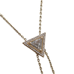 close up of bolo necklace