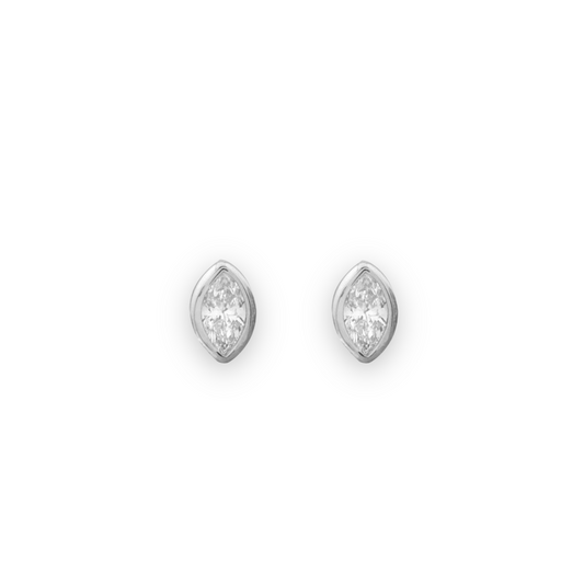 Marquise Kiss Stud Earrings