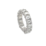 Emerald Cut Wedding Band