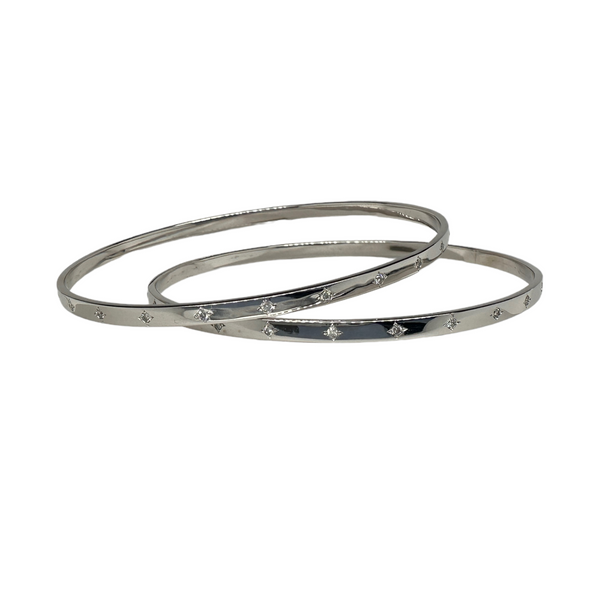 Stacked bangles