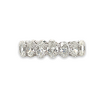 Oval Diamond Band