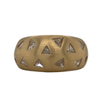 Chunky Trillion Diamond Band