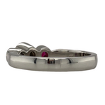 Three Stone Ruby Ring