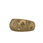 Chunky Trillion Diamond Band