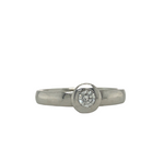 Well Rounded Bezel Diamond Ring