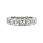 Emerald Cut Wedding Band