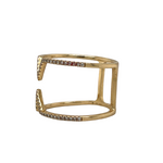 Profile of dainty monster ring