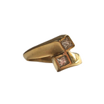 Friend & Lover Two Stone Ring