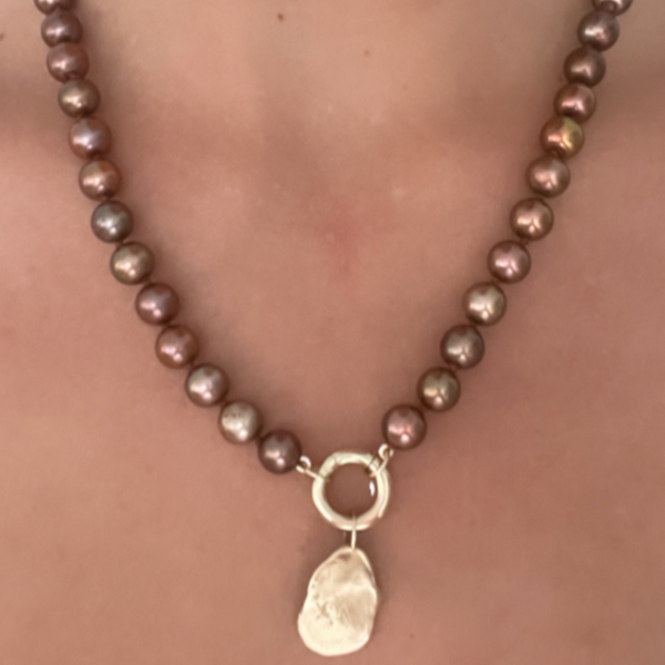 Toffee Brown Pearls