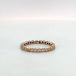 Rose Gold Infinity Bezel