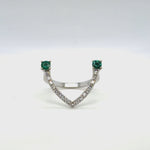Open Mind Open Heart Emerald