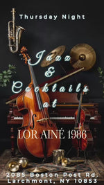 LIVE JAZZ & COCKTAIL TASTING MAY 1ST
