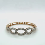 Diamond Infinity Bangle