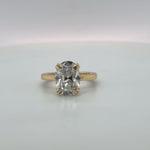 Antique Cut Oval Ring