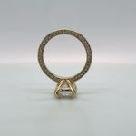 Antique Cut Oval Ring