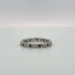 Sapphire and Diamond Ring