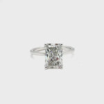 Radiant Cut Diamond Engagement Ring
